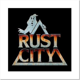 Ghostbusters Rust City Posters and Art